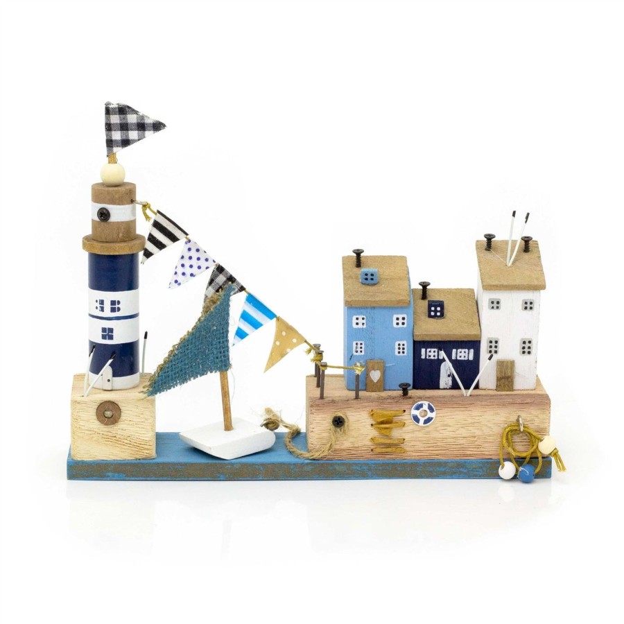 Home Accessories Carousel Shop Decorative Accessories | Coastal Cottages & Lighthouse Ornament Beach Houses Sailboat Nautical Decoration