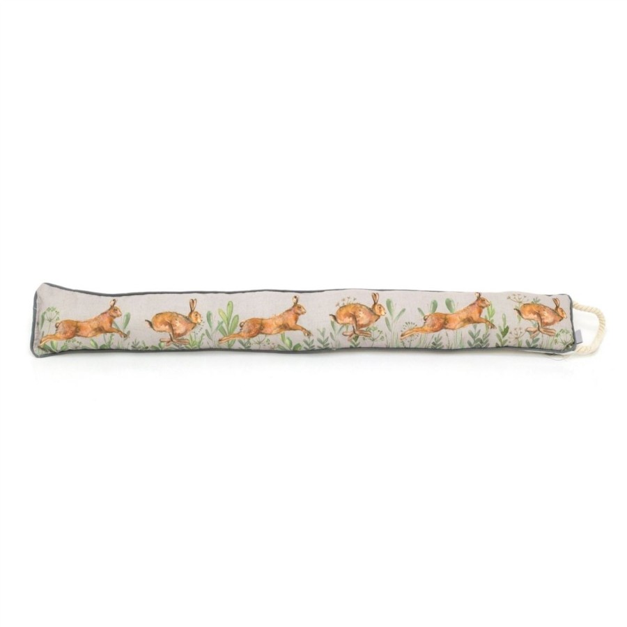 Home Accessories Carousel Shop Draught Excluders | 94Cm Hare Fabric Door Draught Excluder | Winter Draft Excluder Door Cushion | Draft Insulator Door Draught Cushion