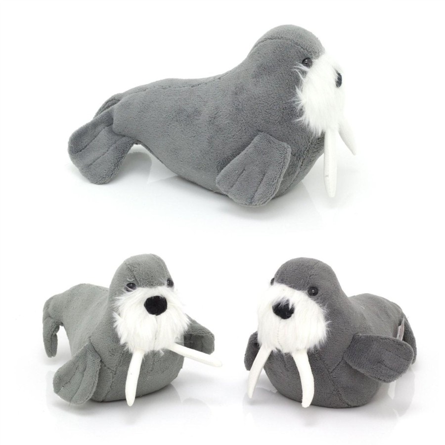 Home Accessories Carousel Shop Nautical Doorstops | Adorable Grey Walrus Door Stop | Decorative Fabric Novelty Doorstop | Marine Animal Door Stopper - Colour Varies One Supplied