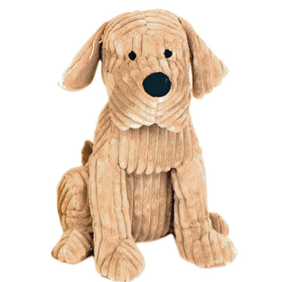 Home Accessories Carousel Shop Animal Doorstops | Take Me Home Door Stop - 28Cm Ribbed Tan Dog